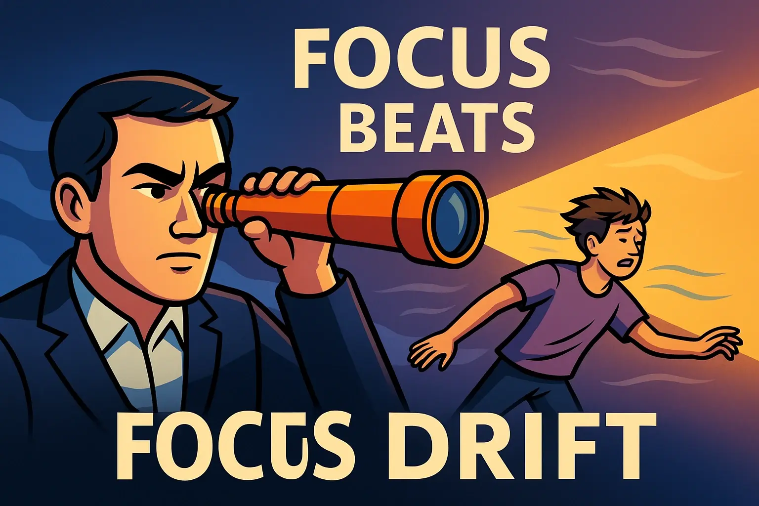 Focus Beats Drift